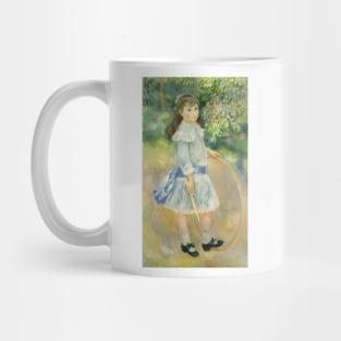 Girl with Hoop by Pierre Renoir Mug